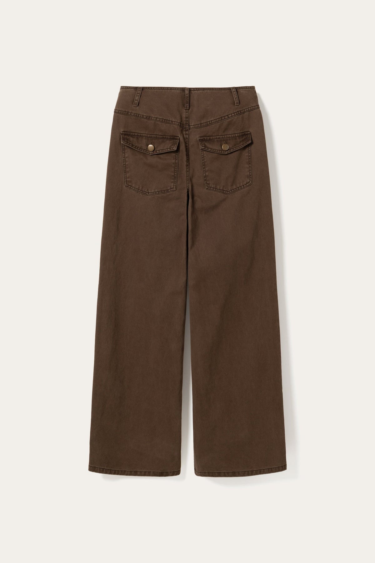 N-Maribella MW Pants Cocoa Brown