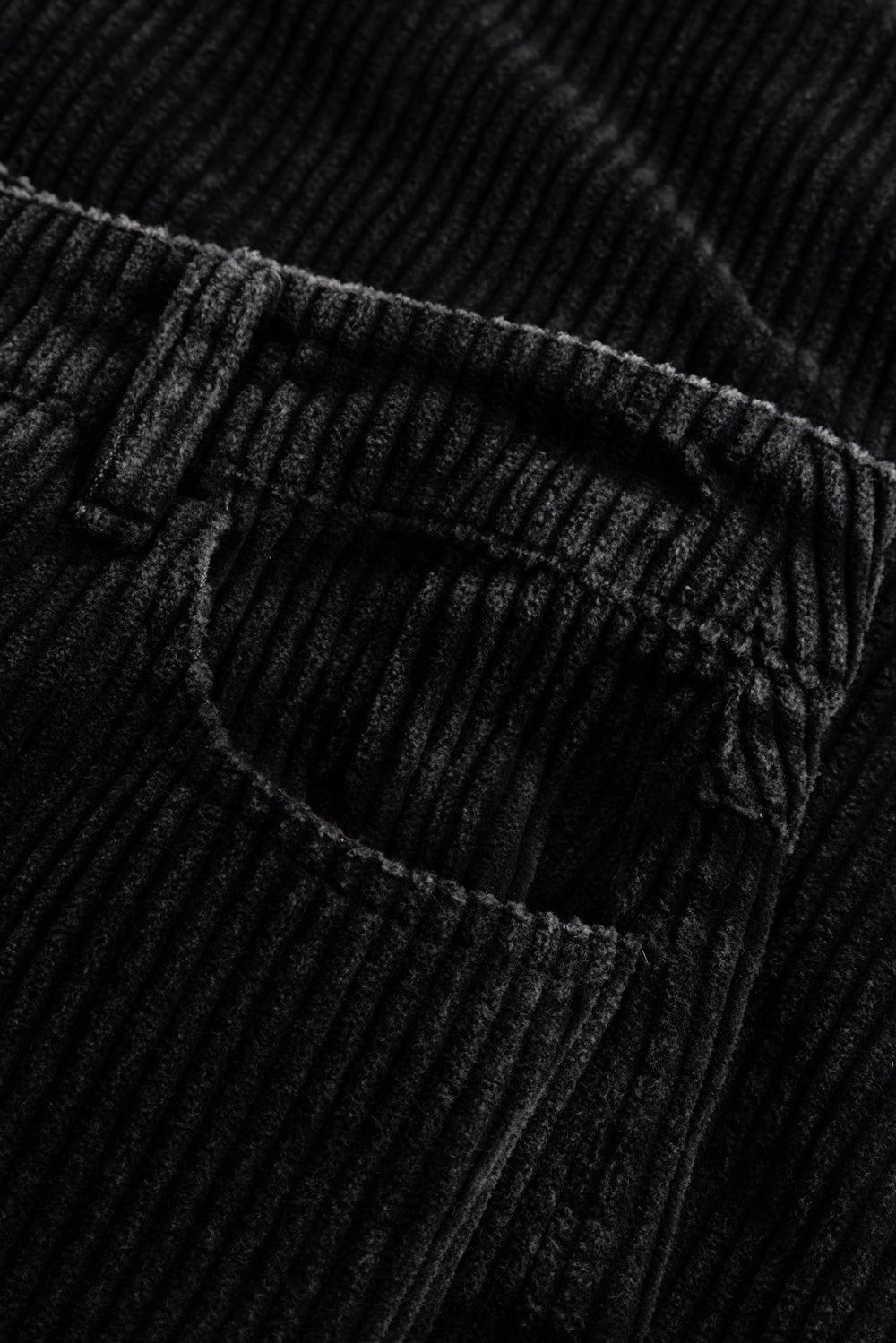 N-Melo MW Corduroy Pants Black Wash