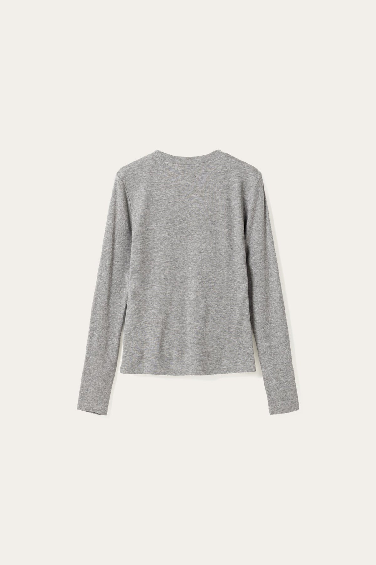 N-Lidie LS Top Medium Grey Mel.