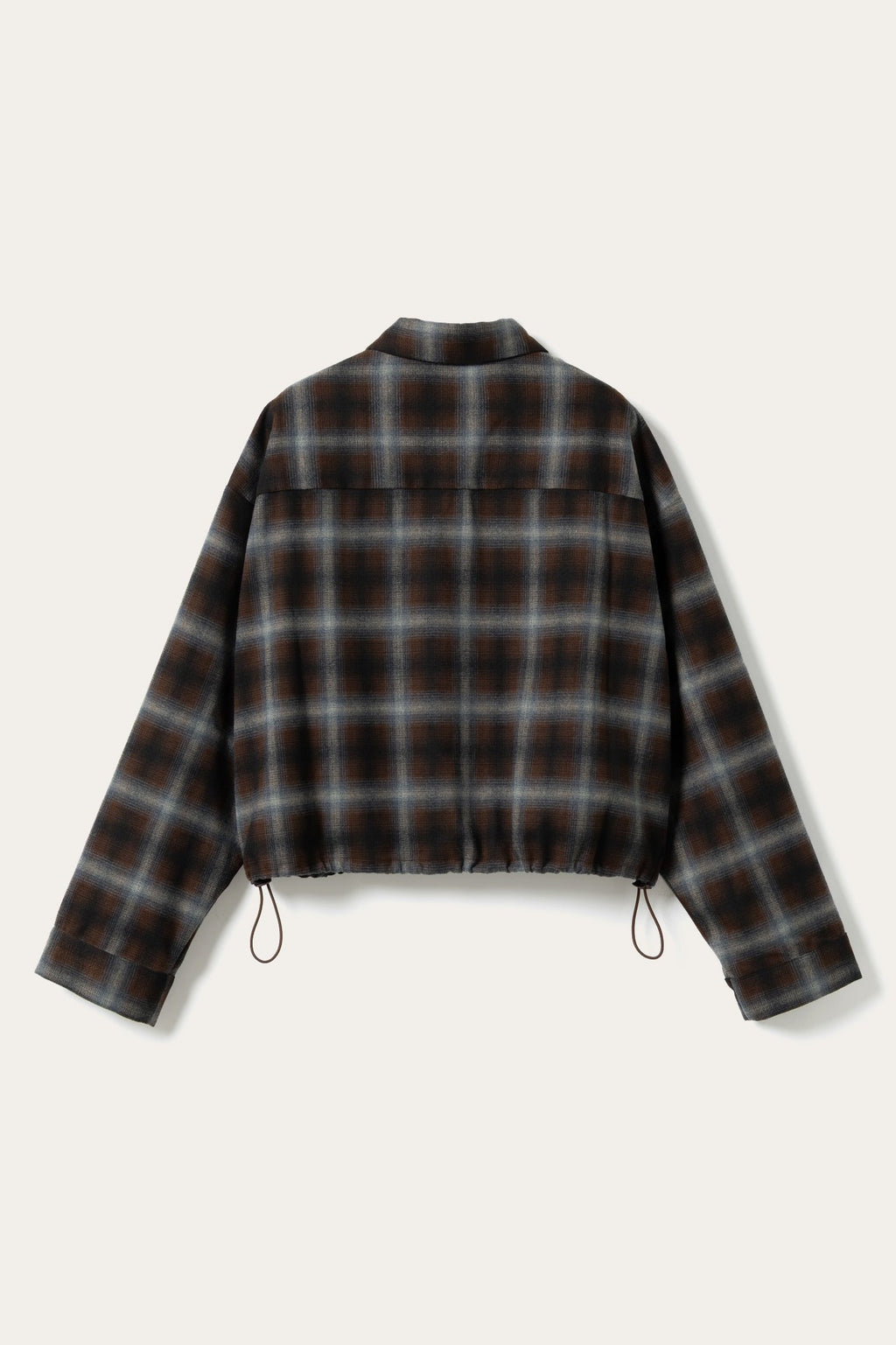 N-Nila Shirt Danne Brown Blue Check