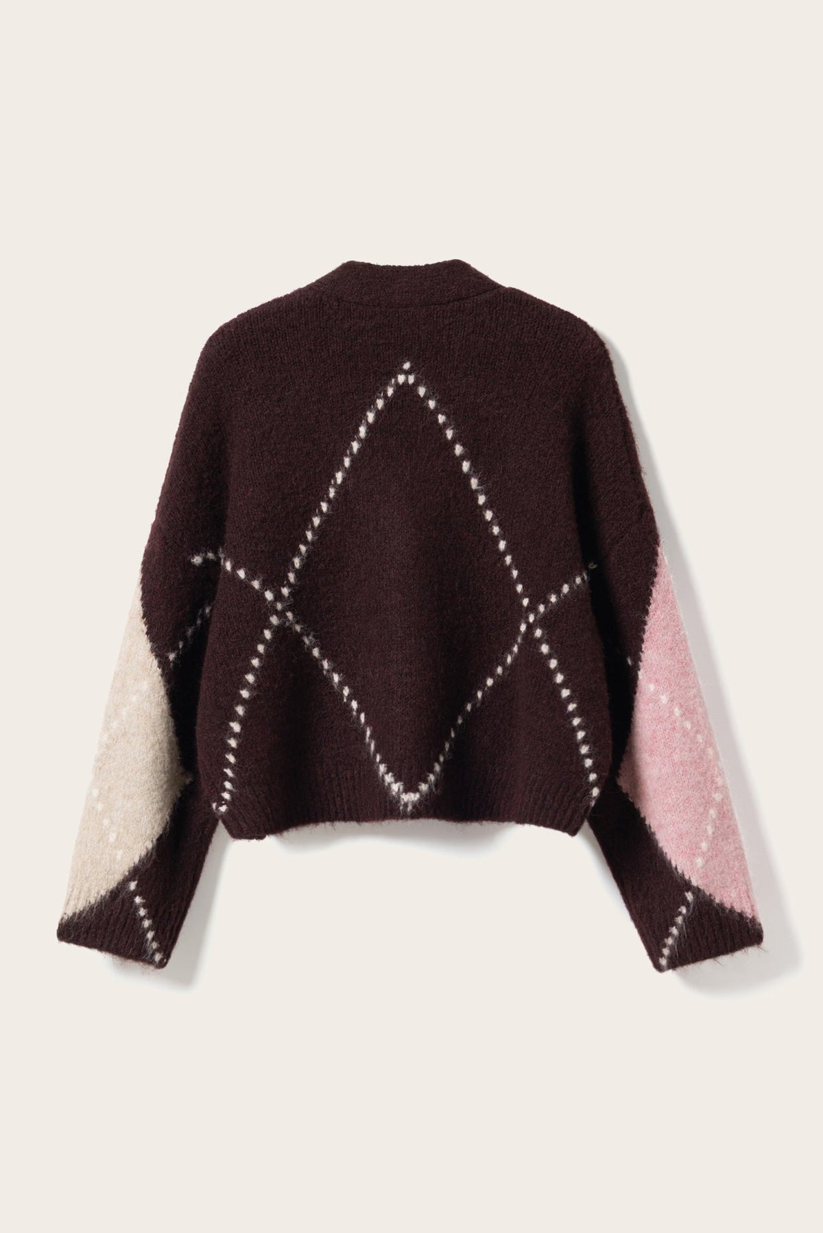 N-Laiana Knit Cardigan Winetasting Mix