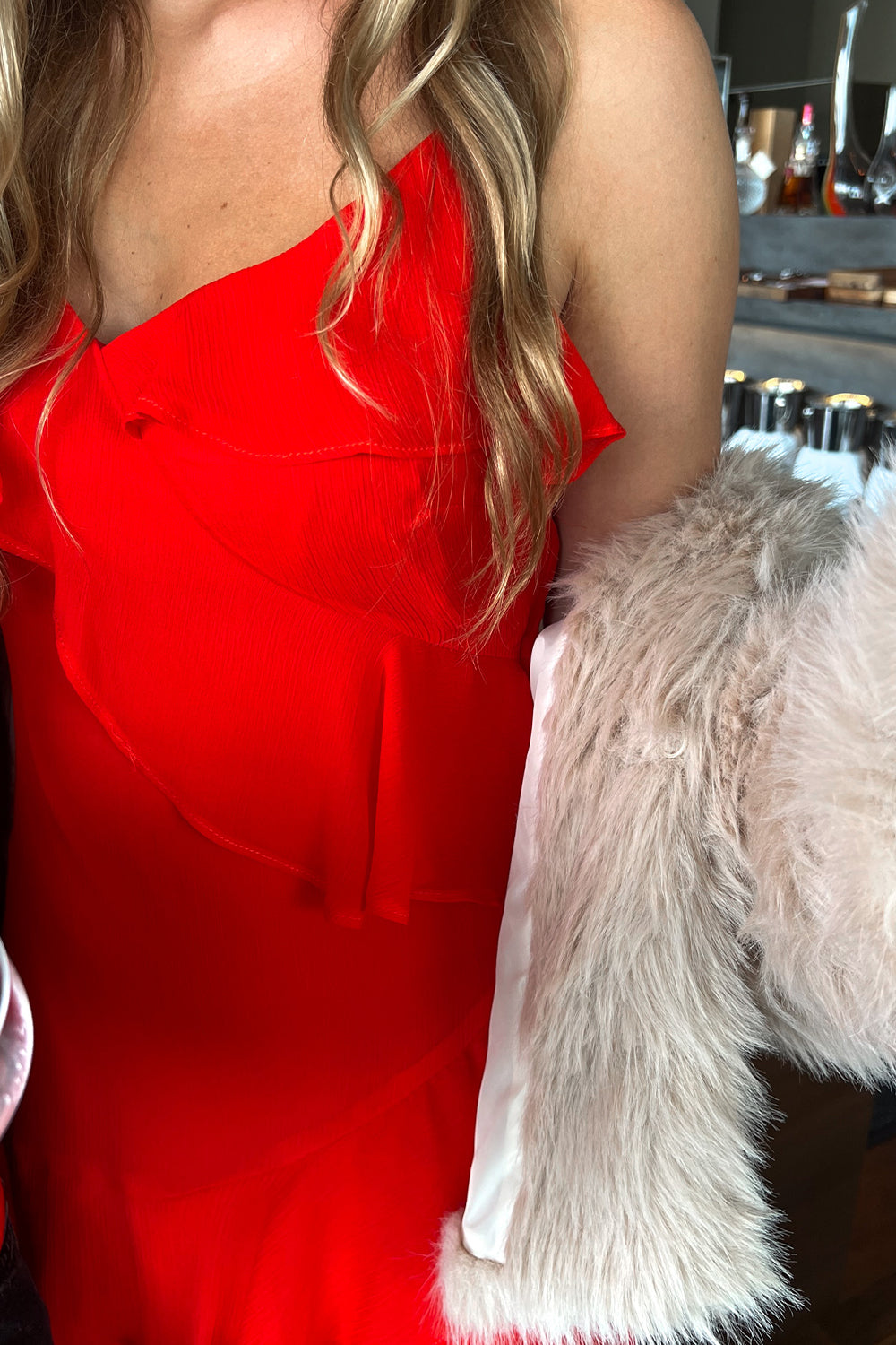 Jazmine Dress Red